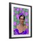 Stupell Industries Floral Reverie Frida Framed Print Under Glass, design by Lynnda Rakos